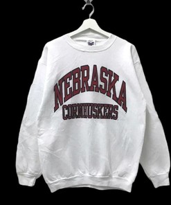 Vintage 90s Nebraska Cornhuskers Lincoln University Sweatshirt, Vintage 90s Sweatshirt, Shirt