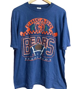 Vintage Style Chicago Bears Trademark Logo 90s T-Shirt Sweatshirt Hoodie Full Size Gifts for Fans