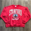 Vintage Stanford University Crewneck Sweatshirt Hoodie Shirt Gifts for NCAA Fans