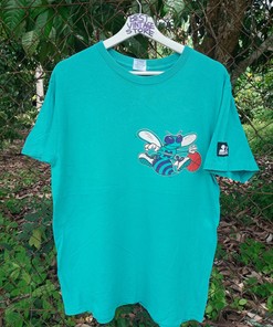 Vintage Style Charlotte Hornets 90s NBA Shirt Hoodie Sweatshirt Reprinted Full Size Gifts for NBA Fans