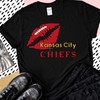 Women's Kansas City Chiefs Heart Top - Handmade NFL Fan Shirt