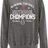 Alabama Crimson Tide National Champs Burnout Crewneck Sweatshirt Shirt Hoodie for Fans