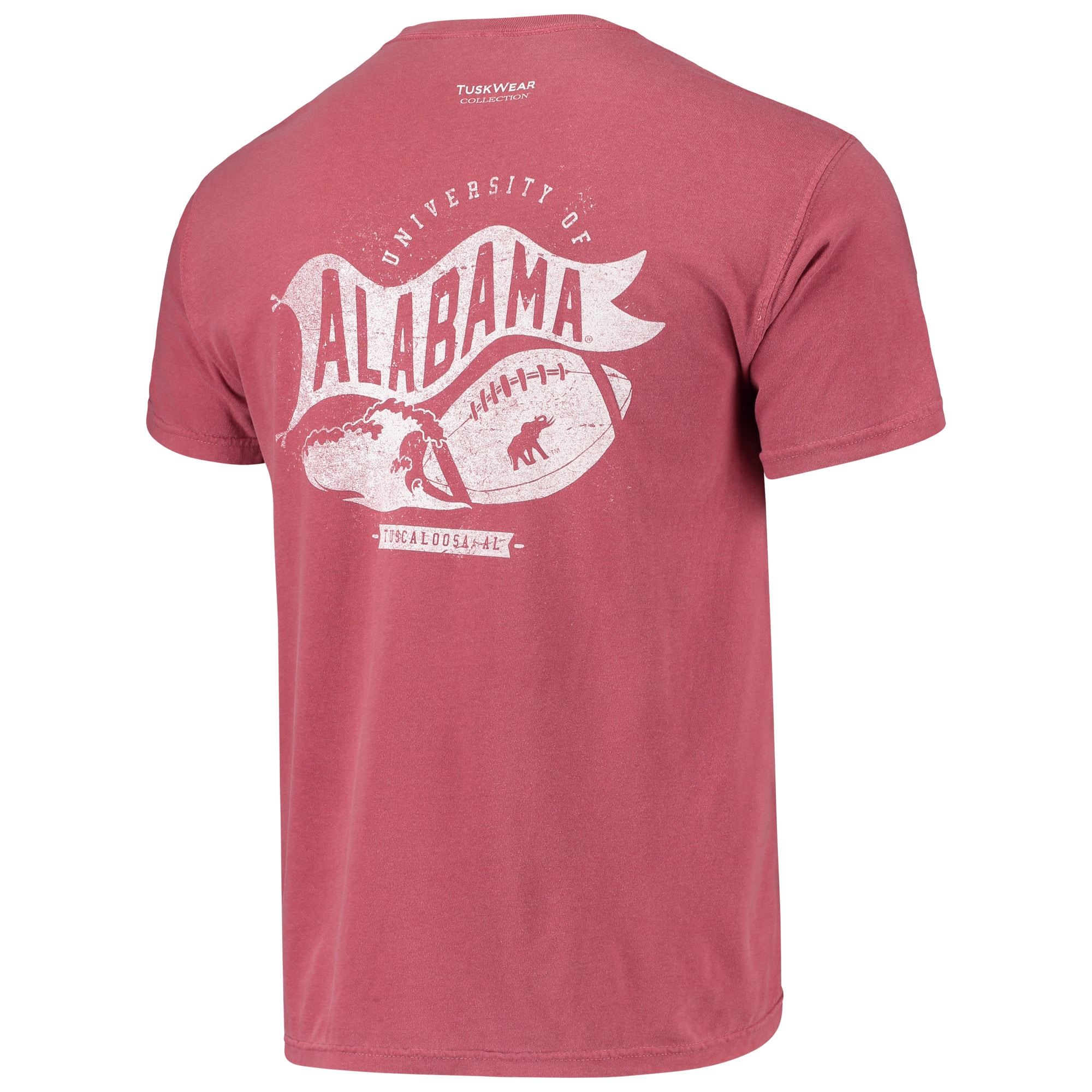 Crimson Alabama Crimson Tide Banner Wave Comfort Colors Shirt, Alabama Sweatshirt Full Size Gifts for NCAA Fans