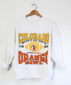 University of Colorado Buffaloes Vintage Orange Bowl Sweatshirt, T-Shirt, And Crewneck Perfect Gift for NCAA Fans