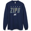 University of Akron Zips Scratched Long Sleeve Premium Tee
