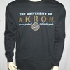 University of Akron Shirt Adult NCAA Long Sleeve Zips