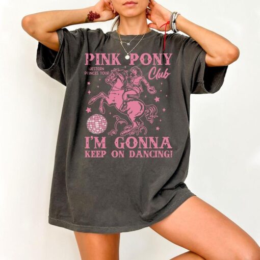 Chappell Roan "I'm Gonna Keep on Dancing!" Pink Pony Club Shirt