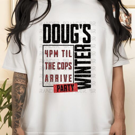 Doug's Party Vibes Graphic T-Shirt – Limited Edition
