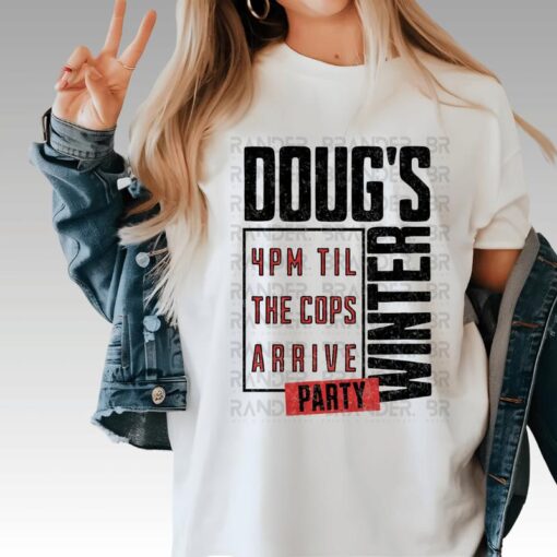 Doug's Party Vibes Graphic T-Shirt – Limited Edition