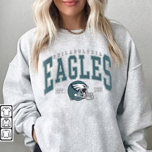 Philadelphia Eagles Vintage Sweatshirt - Classic Game Day Apparel