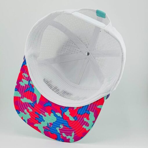 NEON SUMMER "COWBOY HAT" - Vibrant 5-Panel Nylon Cap for Playful Outdoor Vibes