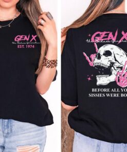 Generation X Proud Legacy Custom Year Badass T-shirt - Unisex 100% Cotton