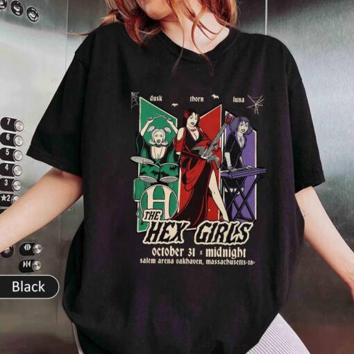 The H.e.x Girls 2024 Tour Concert T-Shirt - Empowering Rock Band Tee for Women