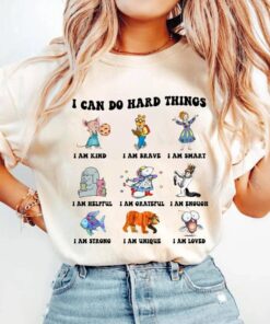 I Can Do Hard Things Shirt - Motivational Teacher & Student Apparel