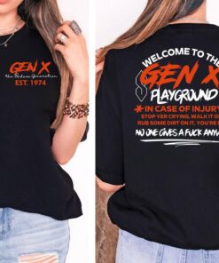 Badass Generation X Playground Custom Year T-Shirt - Embrace Your Inner Toughness