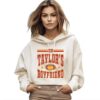 Go Taylor's Boyfriend Funny Kansas City Football Sweatshirt - Travis Fan Game Day Apparel