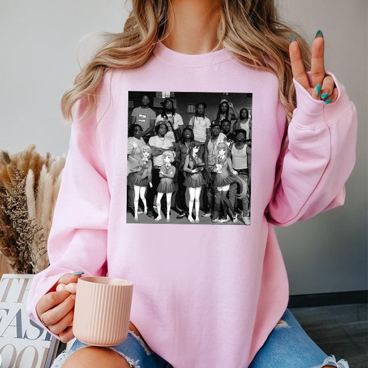 Doki Von Shirt: Oblock Sweater, Doki Gang T-Shirt with Game Characters