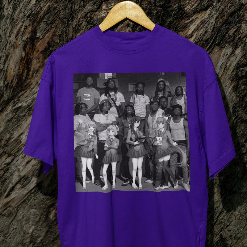 Doki Von Shirt: Oblock Sweater, Doki Gang T-Shirt with Game Characters