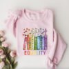 Social Justice Equality Shirt - Love, Peace, Inclusion, and Kindness - Feminist Gift for Her