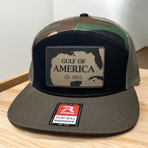 Gulf of America Camouflage Richardson 112 SnapBack Trucker Hat
