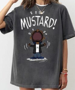 Kendrick Lamar Mustard T-Shirt - Celebrate Hip-Hop Culture with Bold Style