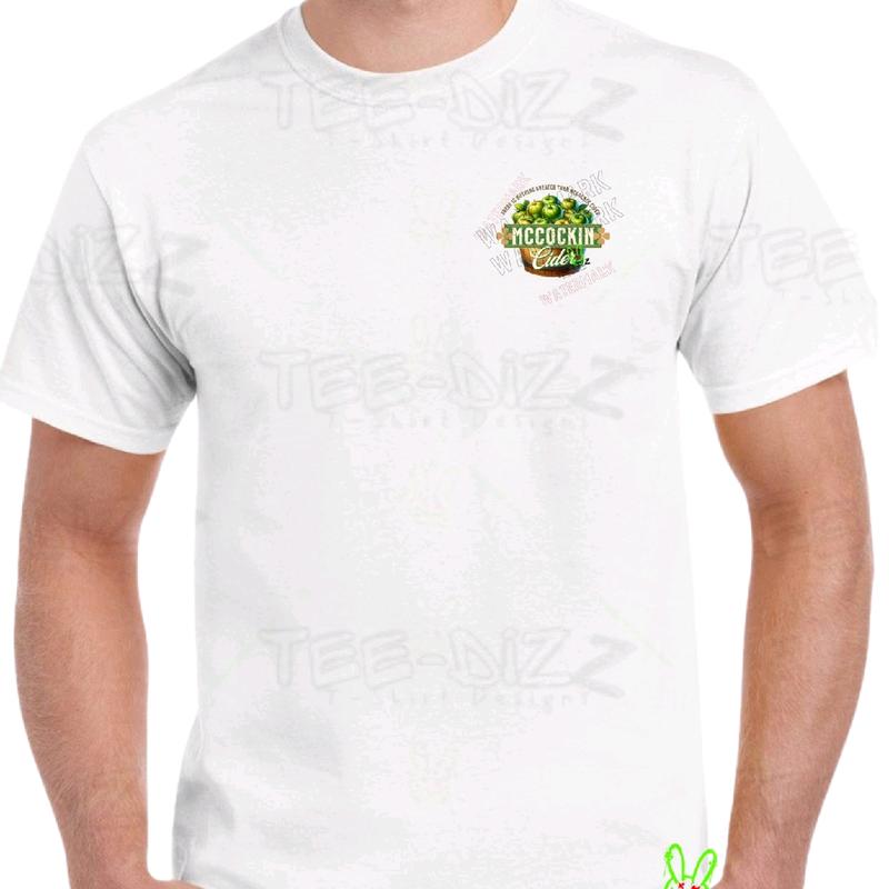 McCockin Cider Men's Funny Crewneck T-Shirt - Humorous Casual Wear