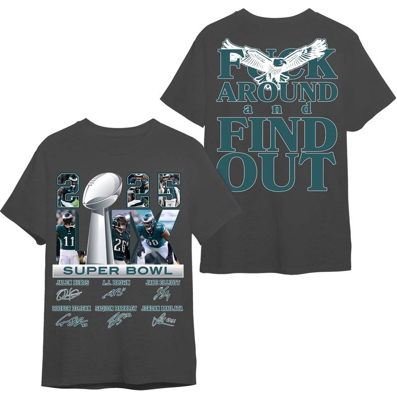 Philadelphia Eagles Super Bowl LV Championship 2025 Shirt - 