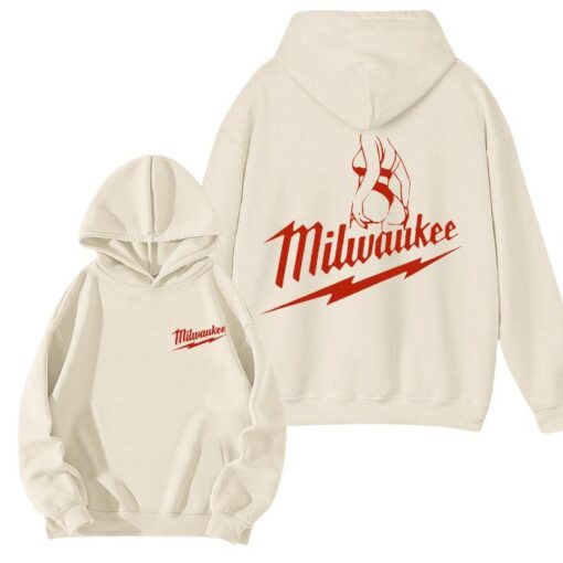 Funny Milwaukee Unisex Hoodie - 100% Cotton Pullover for Men and Women