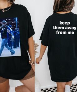 Kendrick Lamar "Keep Them Away from Me" Tee - Statement Shirt for Hip-Hop Lovers