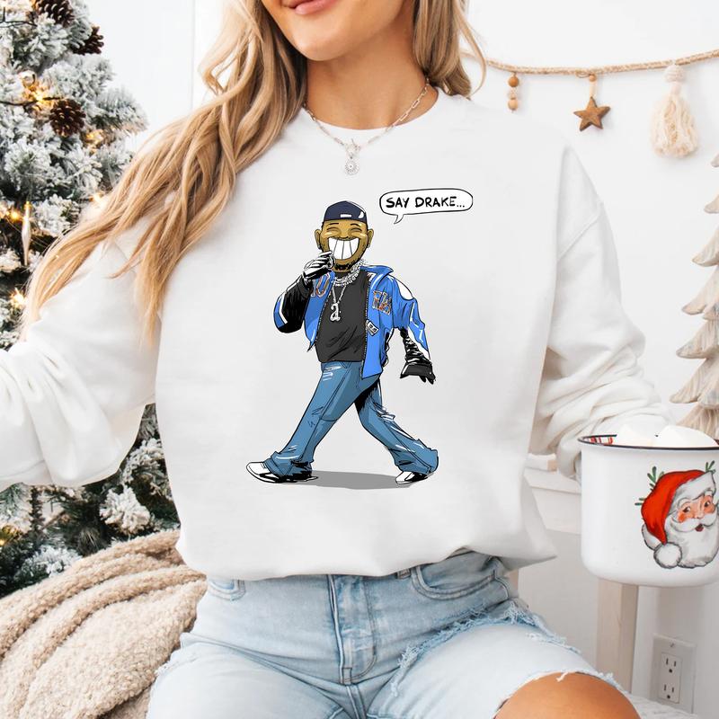 Say Drake Hip-Hop Inspired T-Shirt | Fashionable Cotton Apparel for Men and Women