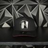 Bold Poker Plate SnapBack Hat - Black and Red