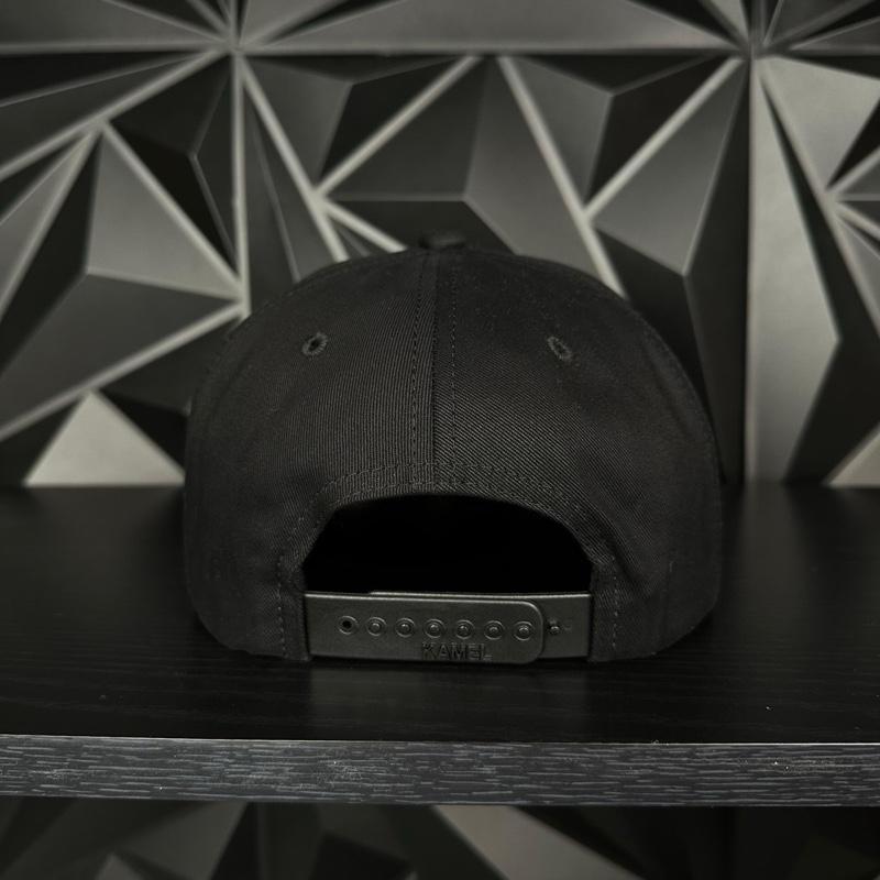 Bold Poker Plate SnapBack Hat - Black and Red