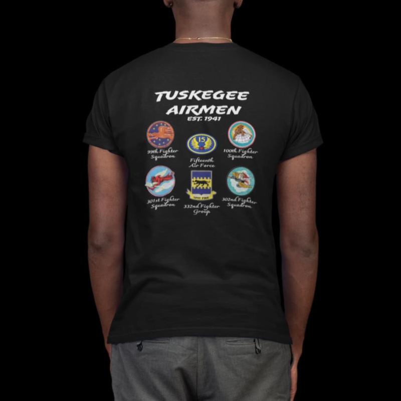 Tuskegee Airmen Legacy Tribute Men's Graphic T-Shirt – Celebrating American Heroes