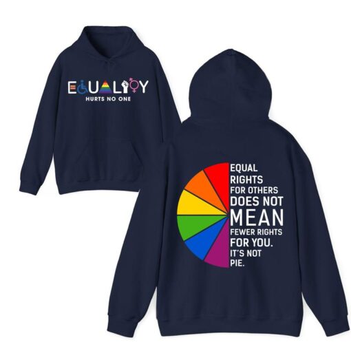 Equal Rights For All T-Shirt - Bold Statement for Inclusion and Diversity