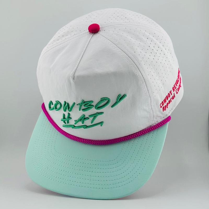 NEON SUMMER Cowboy Hat - 5-Panel Nylon Hat