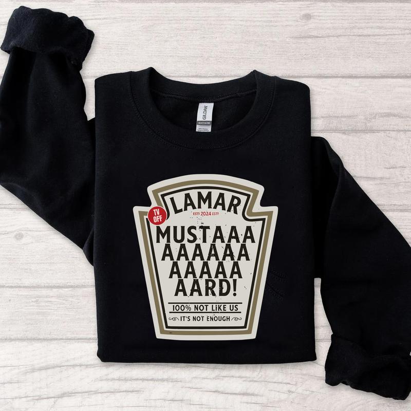 Kendrick Lamar MUSTARD Inspired Vintage Sweatshirt - Unique Individuality Statement