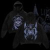 Weeb Zone Limited Edition Sung Jin-Woo - Solo Leveling Acid Washed Hoodie for Anime Lovers