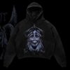 Weeb Zone Limited Edition Sung Jin-Woo - Solo Leveling Acid Washed Hoodie for Anime Lovers