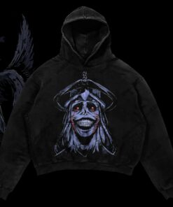 Weeb Zone Limited Edition Sung Jin-Woo - Solo Leveling Acid Washed Hoodie for Anime Lovers