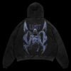 Weeb Zone Limited Edition Sung Jin-Woo - Solo Leveling Acid Washed Hoodie for Anime Lovers