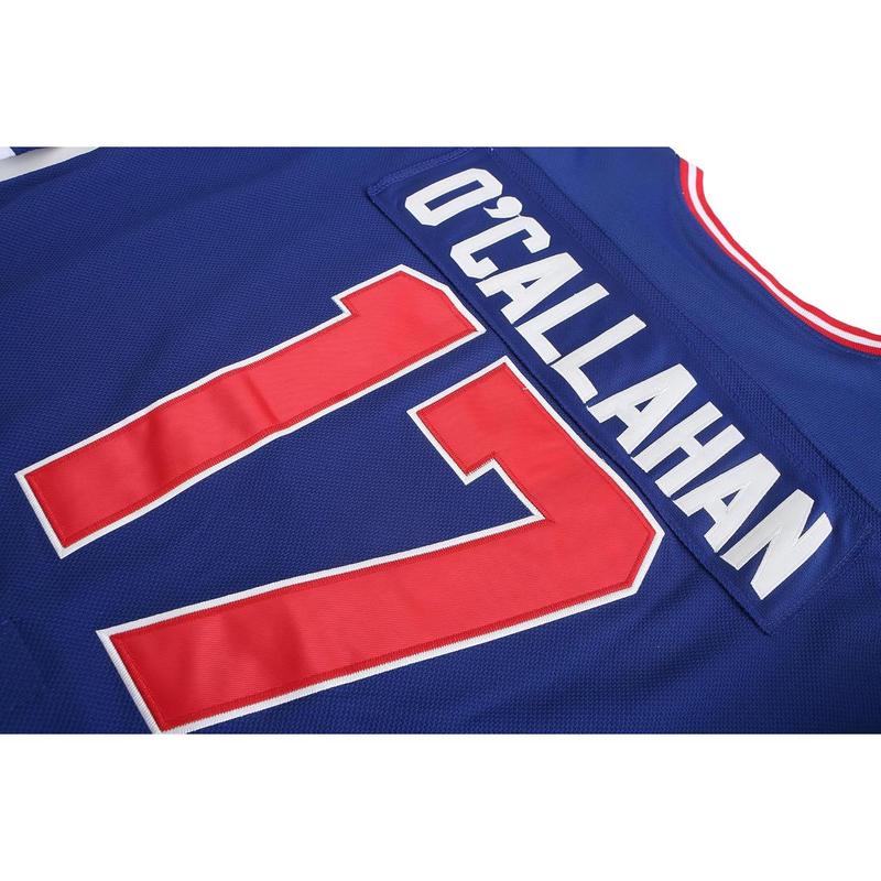 USA 1980 Olympic Hockey Jersey - Stitched Letters & Numbers - Team O'CALLAHAN 17 - S-XXXL