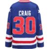 USA 1980 Olympic Hockey Jersey - Stitched Letters & Numbers - Team O'CALLAHAN 17 - S-XXXL