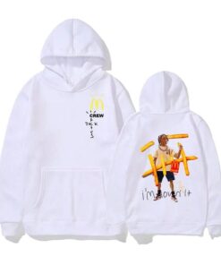 Travis Scott x McDonald's "I'm Lovin' It" Hoodie - Unisex Cactus Jack Fan Apparel 2024