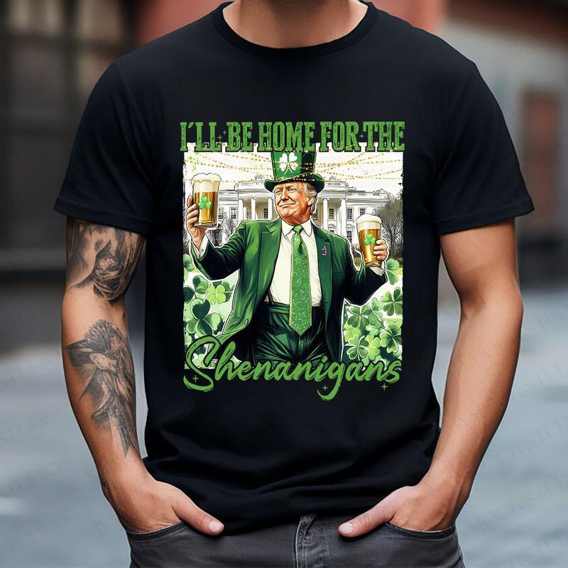 I'll Be Home for the Shenanigans St. Patrick's Day Shirt