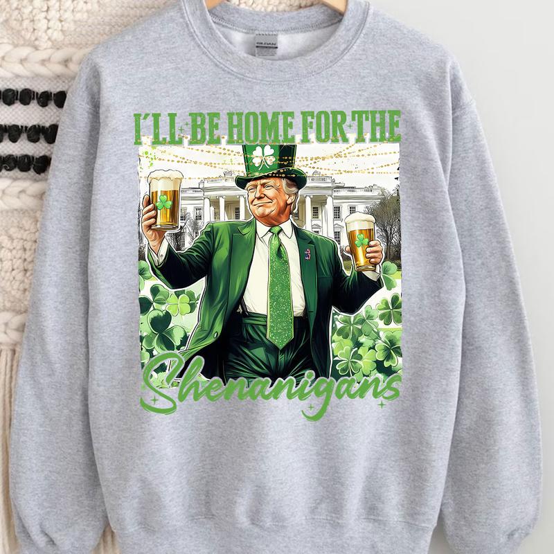 I'll Be Home for the Shenanigans St. Patrick's Day Shirt