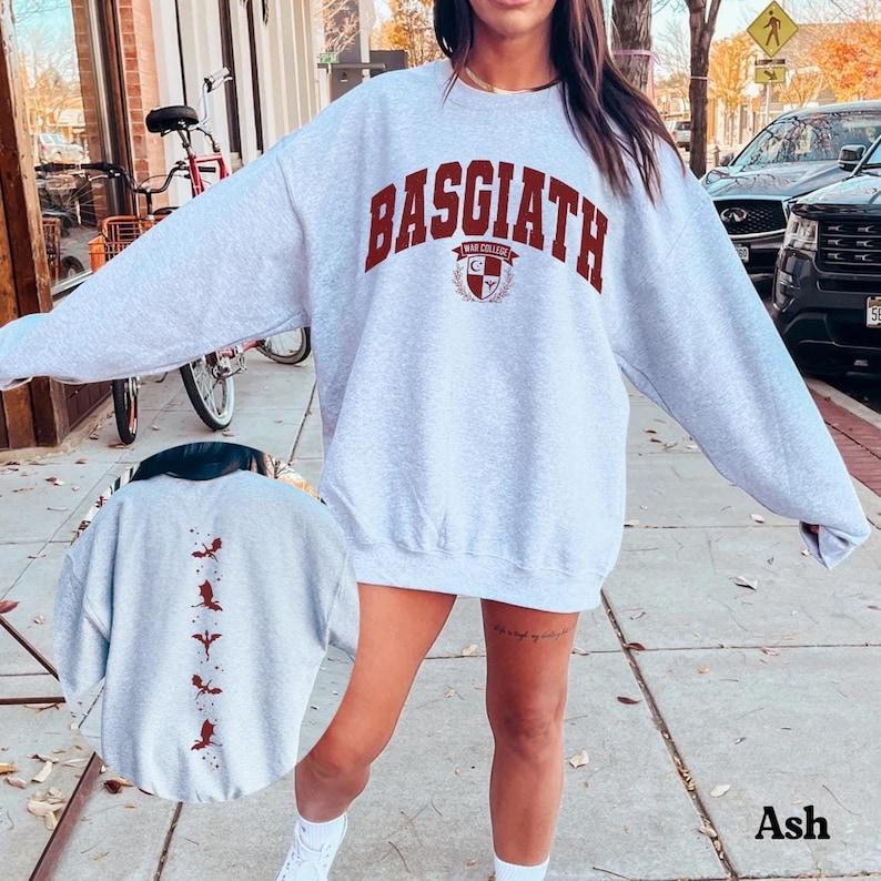Empyrean Series Basgiath War College Double-Sided Sweater – Dragon Rider Sweatshirt