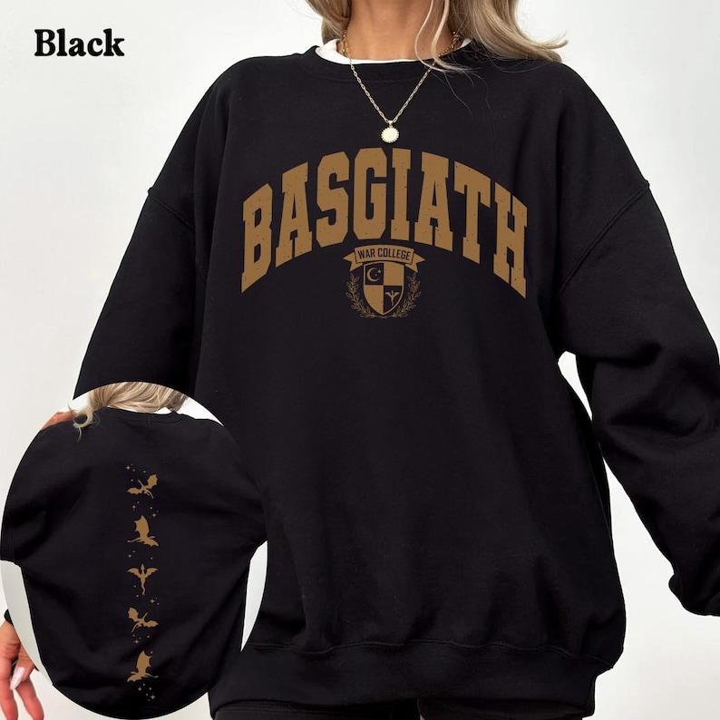 Empyrean Series Basgiath War College Double-Sided Sweater – Dragon Rider Sweatshirt