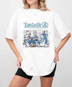 Fantastic Four "First Steps" Shirt - Superhero Sweatshirt for Fans