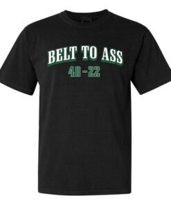 Belt To Ass Champions LIX Tee - 2025 Birds Gang Conference Champs Hoodie