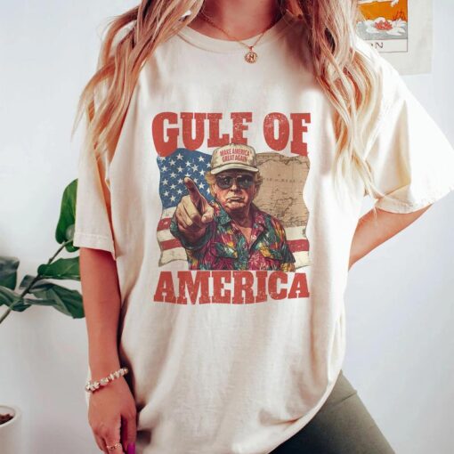 Funny Trump Gulf of America Shirt - Viral Humor Meets Political Commentary